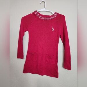 Y2k Baby Phat Knit Tunic Sweater Dress Size 6x